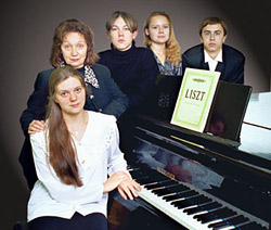 И.Е. Темченко с учениками